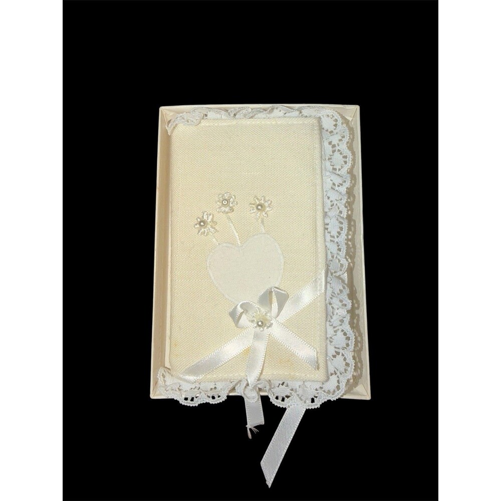 Vintage 1960s Covered Baby’s First New Testament Christening Baptism Gift